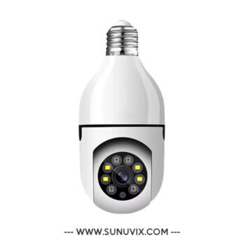 Caméra de surveillance sans fil, rotatif 360 degrés, connectivité Wi-Fi