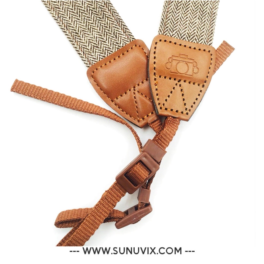 Bandoulière Sangle d'épaule pour Appareil Photo Pro - Marron – Image 3