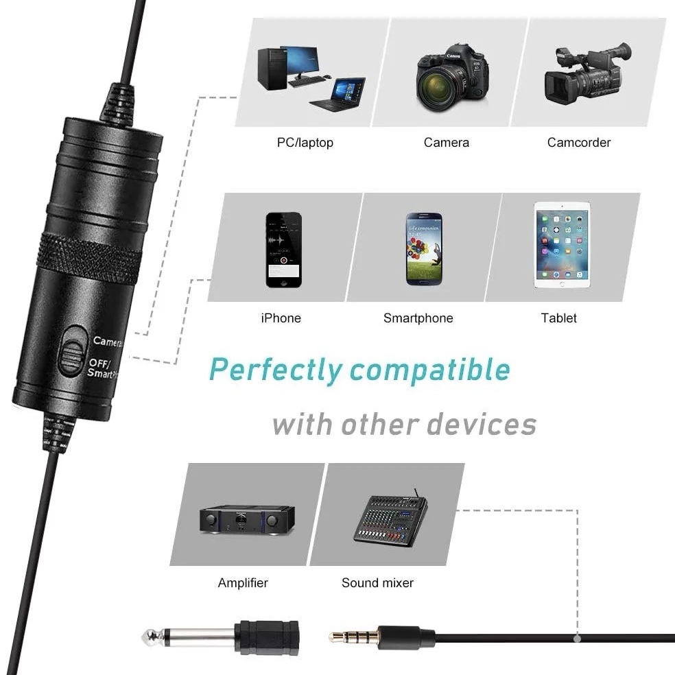 Micro Cravate Filaire Green Audio 510 pour Camera, Smartphone – Image 3