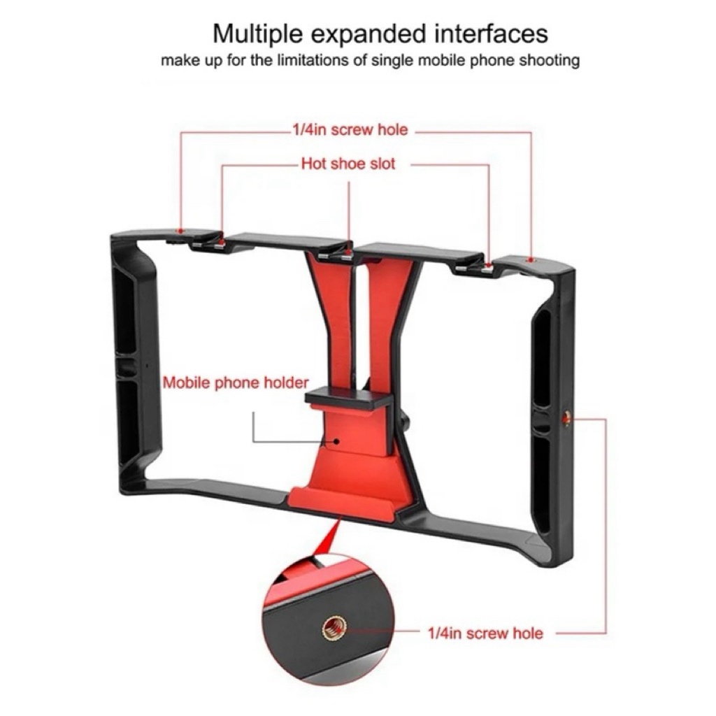 Support U-Rig pour Smartphone a porter ou a fixer sur un trepied – Image 3