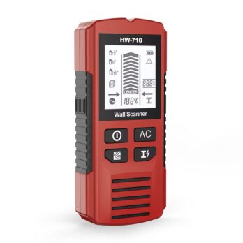 Detecteur de métaux, bois et fils électriques sur maçonnerie